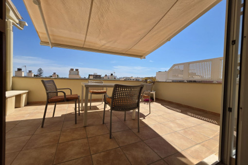 Attraktives Penthouse mit Meerblick und Strandnähe in Colonia St. Jordi