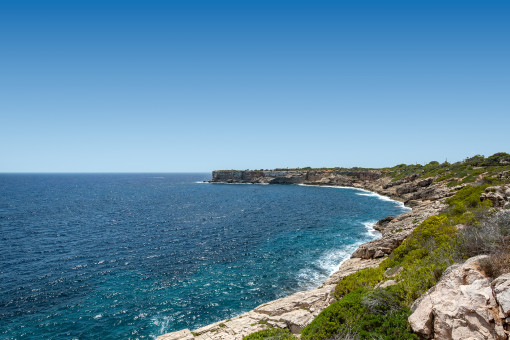 Das Meer ist nur 100 Meter Luftlinie entfernt