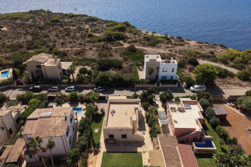 Komplett saniertes Haus in zweiter Meereslinie mit Meerblick in Es Cap des Moro