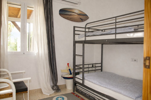 Zweites Schlafzimmer im Erdgeschoss