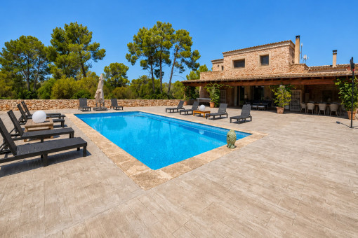 Geräumige Finca mit Gästehaus, Pool und viel Privatsphäre in der Nähe von Algaida