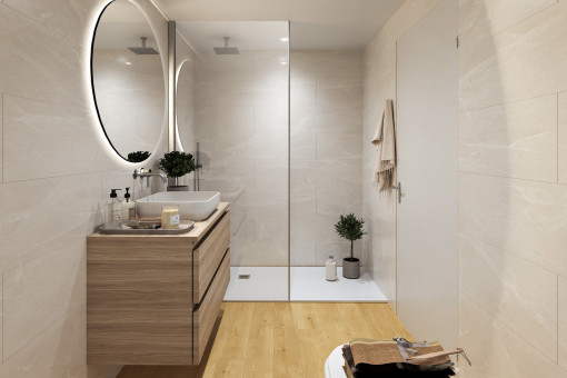 Modernes Badezimmer 