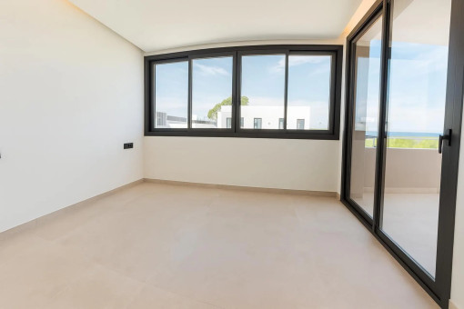 Zweites Doppelschlafzimmer mit Terrassenzugang