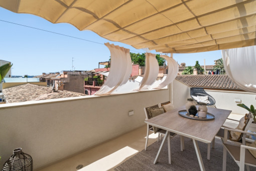Private Dachterrasse 