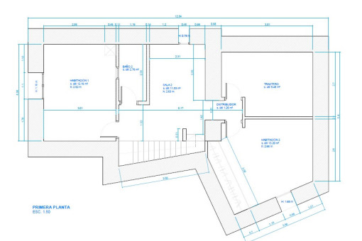 Grundriss Erste Stock