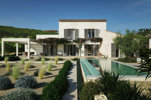 Eine Traumhafte Neubau-Finca mit Blick zum San Salvador