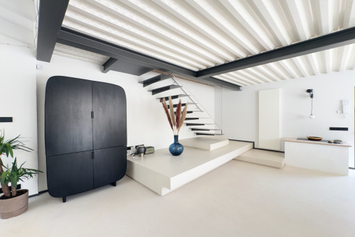 Treppe ins OG