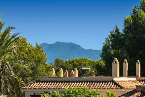Blick zum Sant Salvador