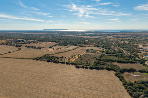 die umliegende Landschaft und Cabrera