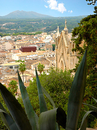 Vista sobre en Arta y Mallorca