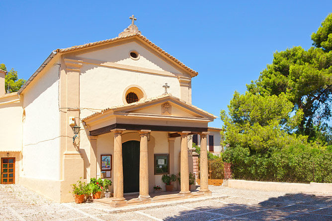 Church in Bonanova close to Palma de Mallorca