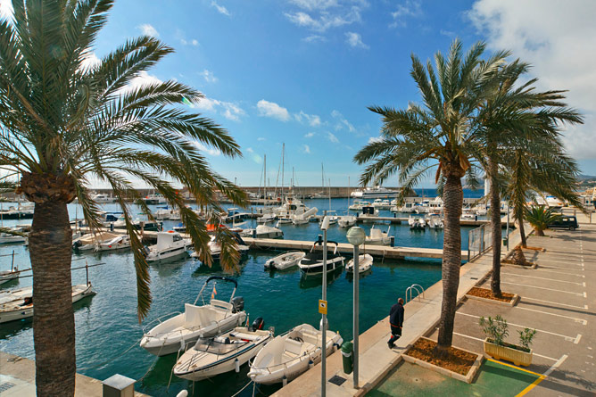 Fischerei-Hafen in Cala Ratjada