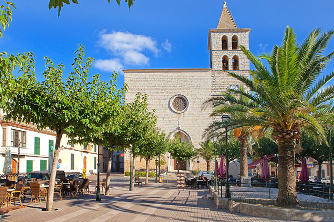 Marktplatz in Campanet