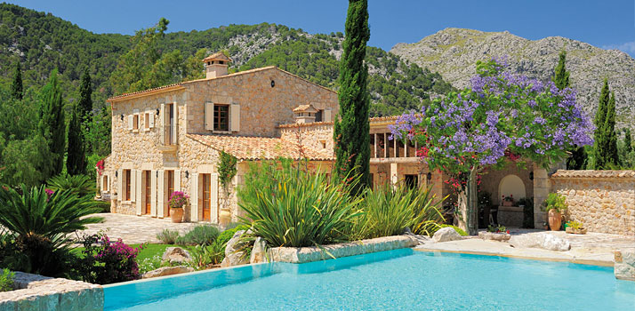 Traditional finca in Mallorca, Spain: