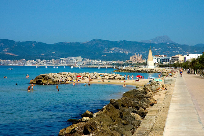 Promenade von Portixol nach Palma