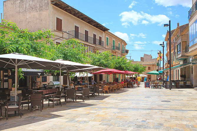 Plaza a Santanyí